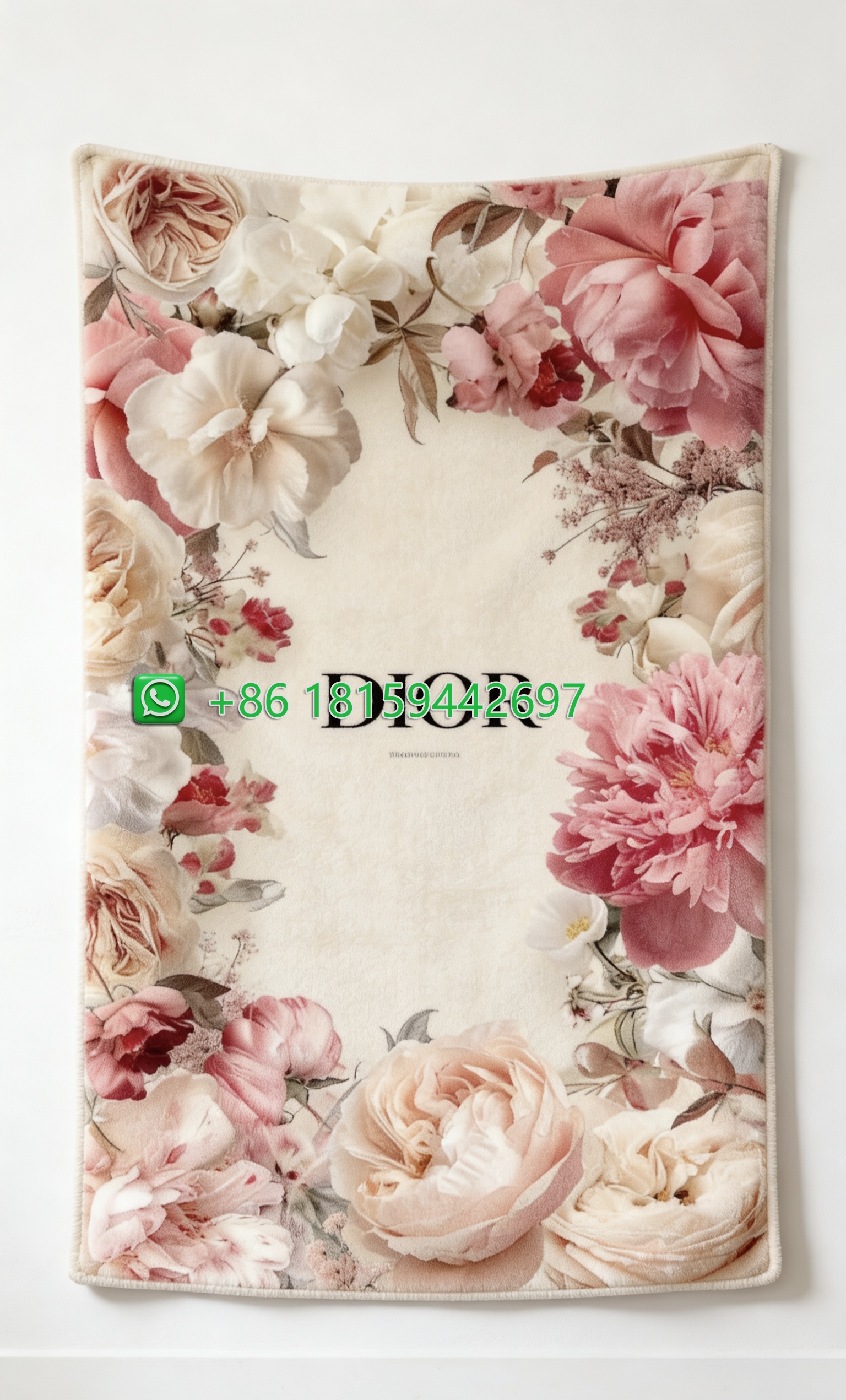 Dior Throw Blankets